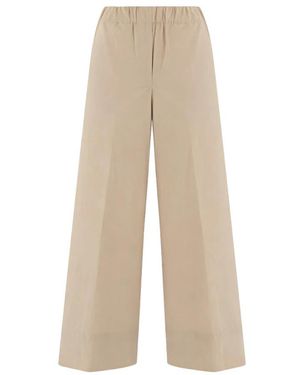 Antonelli Wide Trousers - Natural