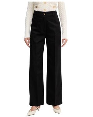 Patou Wide Trousers - Negro