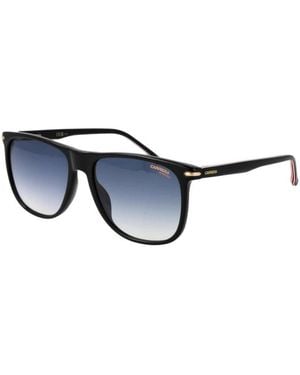 Carrera Accessoires ,Zwart ,Acetaat Zonnebril Met Uv-Bescherming - Blauw