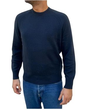 Luigi Bianchi Round-Neck Knitwear - Blu
