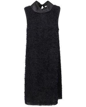 Peserico Kleedjes ,Blauw ,A02205.A7272 Kort Jurk - Zwart