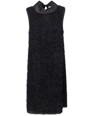 Peserico A02205.A7272 Kurzes Kleid - Schwarz