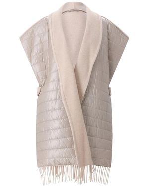 Herno Jassen ,Wol Vesten - Naturel