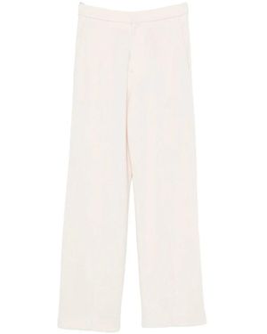 forte_forte Wide Trousers - Blanco