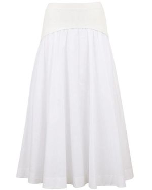 Jonathan Simkhai Rokken ,Wit ,Maxi Rok