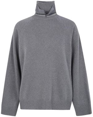 Brunello Cucinelli Cashmere Knitwear - Gris