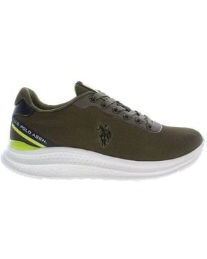 U.S. POLO ASSN. Grüne polyester sneakers