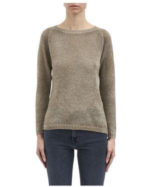 Avant Toi Round-Neck Knitwear - Brown