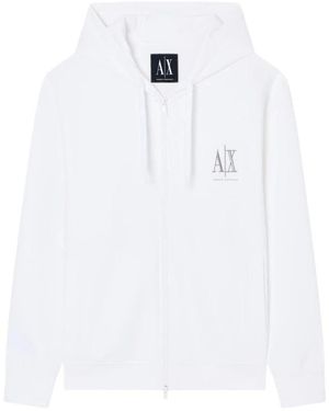 ARMANI EXCHANGE Zip-Throughs - White