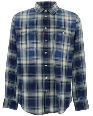 DSquared² Casual Shirts - Blauw