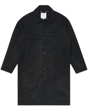 Edwin Single-Breasted Coats - Black