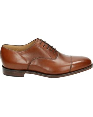 Loake Mahagoni Business Flats - Braun