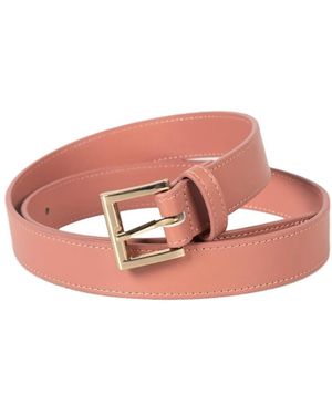 Baldinini Eleganter ledergürtel - Pink