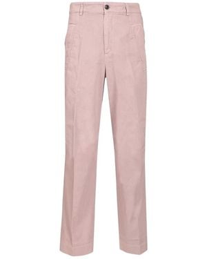 Dries Van Noten Straight Trousers - Pink