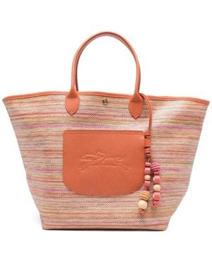 Longchamp Tote Bags - Arancione