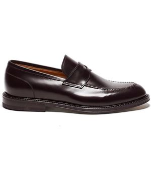 Green George Loafers - Black