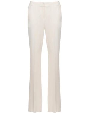 Marella Straight Trousers - Bianco