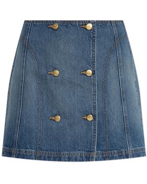 Ulla Johnson Denim Skirts - Blauw