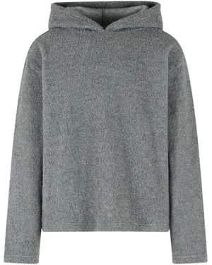 sunflower Hoodies & Sweatvesten ,Grijs ,Wol Wollen Hoodie