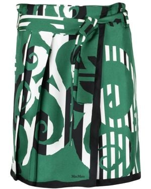 Max Mara Short Skirts - Green