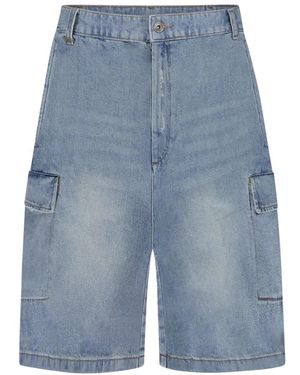 flâneur Denim Shorts - Blauw