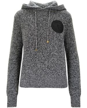 Elisabetta Franchi Hoodies - Grey