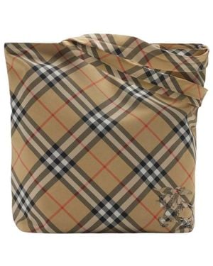 Burberry Tote Bags - Métallisé