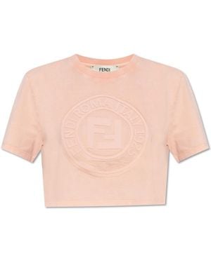 Fendi T-Shirts - Pink