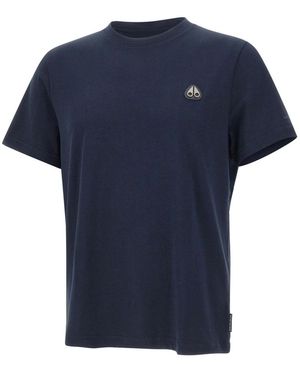 Moose Knuckles T-Shirts - Azul