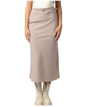 Kocca Midi Skirts - Brown