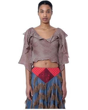 Kiko Kostadinov Blouses - Red