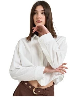 Liviana Conti Overhemden ,Wit ,Katoen Glenda Shirt