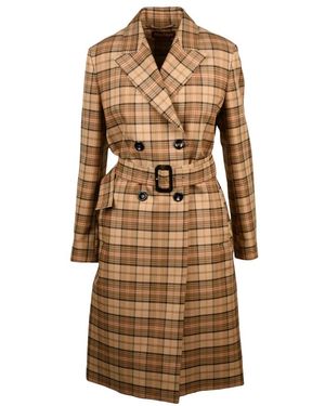 Max Mara Trench Coats - Marrón
