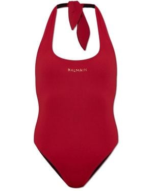 Balmain One-Piece - Rojo
