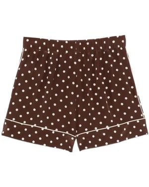 P.A.R.O.S.H. Short Shorts - Marrone