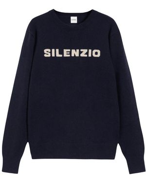Aspesi Round-Neck Knitwear - Blu