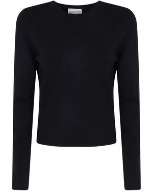 Semicouture Round-Neck Knitwear - Bleu