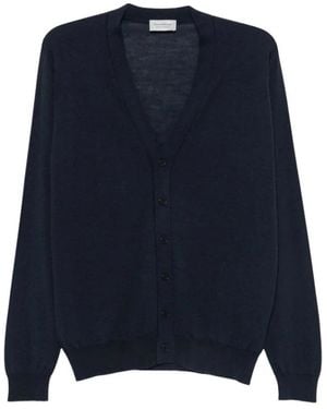 John Smedley Cardigans - Bleu