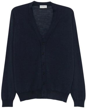 John Smedley Truien & Vesten ,Blauw ,Wol Bradrick Midni Cardigan