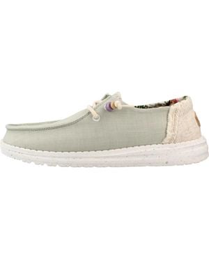 HEYDUDE Laced Shoes - Blanco