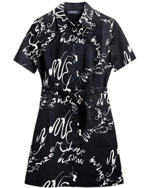 Desigual Shirt Dresses - Black