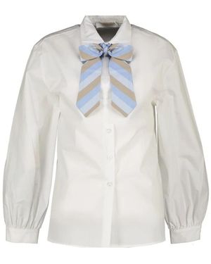 Amélie & Amélie Overhemden ,Wit ,Fabienne Blouse