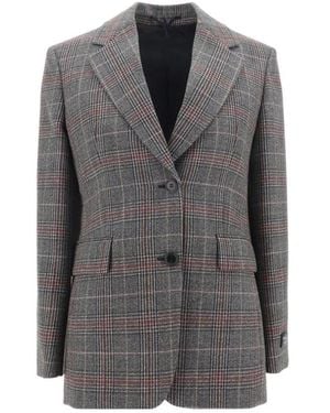 Prada Virgin Wool Blazer - Grijs