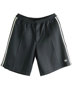 adidas Fitness ,Blauw ,Twill Short - Grijs