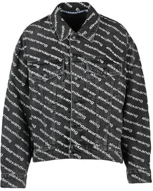 Alexander Wang Denim Jackets - Grigio