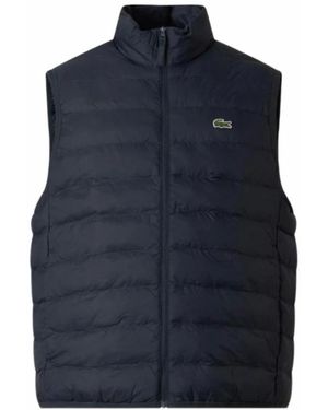 Lacoste Gesteppte Windbreaker-Weste - Blau