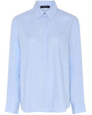 Bruuns Bazaar Agatah Shirt - Blau