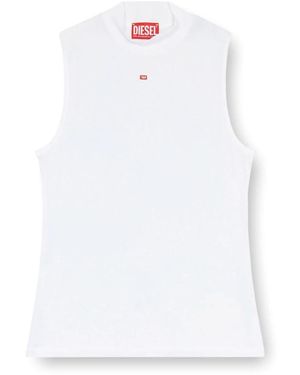 DIESEL Tops ,Wit ,Sleeveless Tops