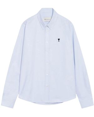 Ami Paris Casual Shirts - Azul