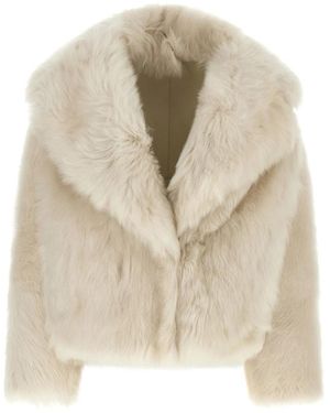 Blancha Faux Fur & Shearling Jackets - Neutro